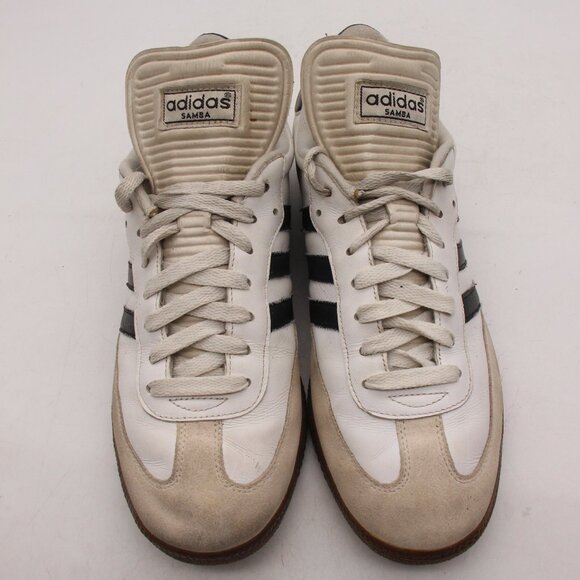 adidas Samba White and Black Sneakers - Picture 2 of 15